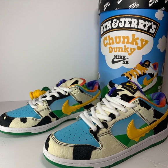 chunky dunks on feet